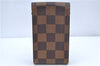 Authentic Louis Vuitton Damier Etui Cigarette Case N63024 LV J8299
