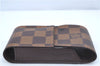 Authentic Louis Vuitton Damier Etui Cigarette Case N63024 LV J8299