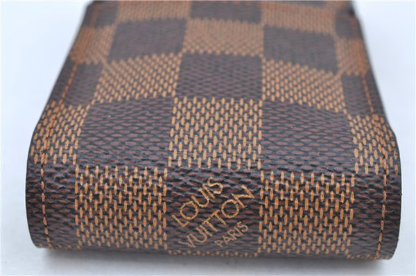 Authentic Louis Vuitton Damier Etui Cigarette Case N63024 LV J8299