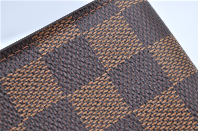 Authentic Louis Vuitton Damier Etui Cigarette Case N63024 LV J8299