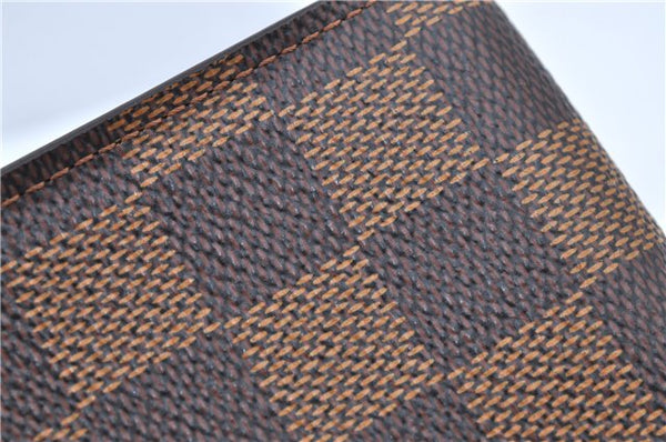 Authentic Louis Vuitton Damier Etui Cigarette Case N63024 LV J8299