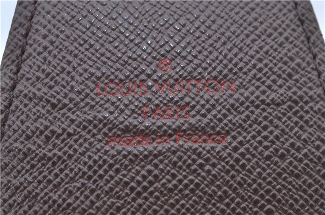 Authentic Louis Vuitton Damier Etui Cigarette Case N63024 LV J8299