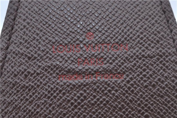 Authentic Louis Vuitton Damier Etui Cigarette Case N63024 LV J8299