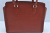 Authentic Louis Vuitton Epi Duplex Shoulder Tote Bag Brown M52423 LV J8330