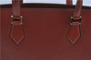 Authentic Louis Vuitton Epi Duplex Shoulder Tote Bag Brown M52423 LV J8330