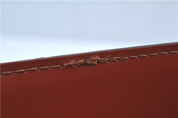 Authentic Louis Vuitton Epi Duplex Shoulder Tote Bag Brown M52423 LV J8330