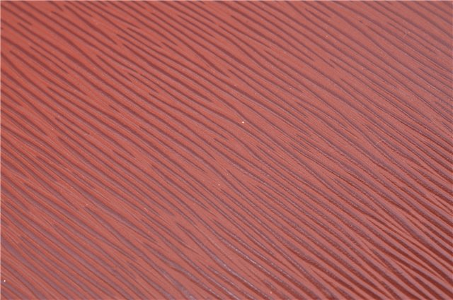 Authentic Louis Vuitton Epi Duplex Shoulder Tote Bag Brown M52423 LV J8330