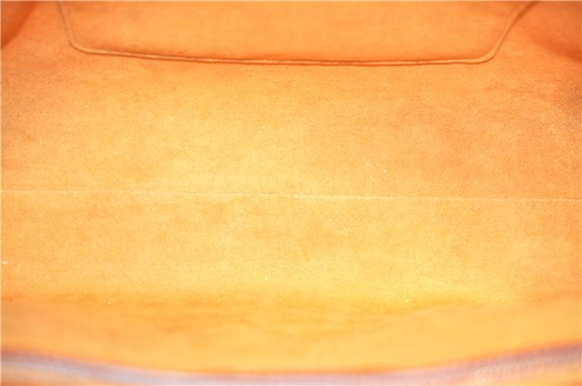 Authentic Louis Vuitton Epi Duplex Shoulder Tote Bag Brown M52423 LV J8330