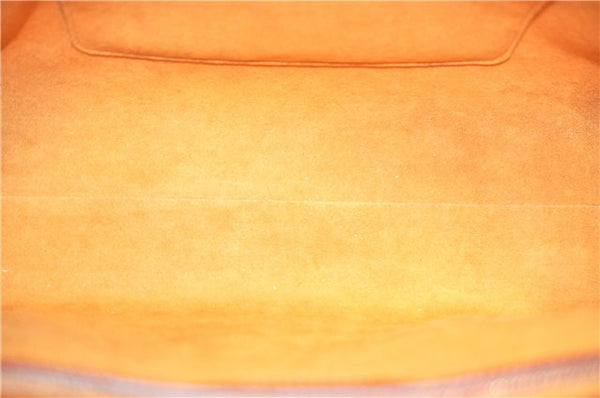 Authentic Louis Vuitton Epi Duplex Shoulder Tote Bag Brown M52423 LV J8330