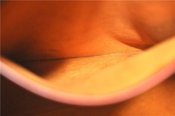 Authentic Louis Vuitton Epi Duplex Shoulder Tote Bag Brown M52423 LV J8330