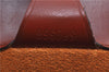 Authentic Louis Vuitton Epi Duplex Shoulder Tote Bag Brown M52423 LV J8330