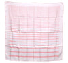 Authentic HERMES Carre 90 Scarf Border motif Silk Pink J8347