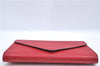 Authentic Louis Vuitton Epi Arts Deco Clutch Bag Red M52637 LV J8370