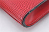 Authentic Louis Vuitton Epi Arts Deco Clutch Bag Red M52637 LV J8370