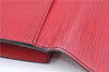 Authentic Louis Vuitton Epi Arts Deco Clutch Bag Red M52637 LV J8370