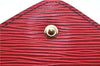 Authentic Louis Vuitton Epi Arts Deco Clutch Bag Red M52637 LV J8370