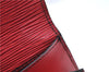 Authentic Louis Vuitton Epi Arts Deco Clutch Bag Red M52637 LV J8370
