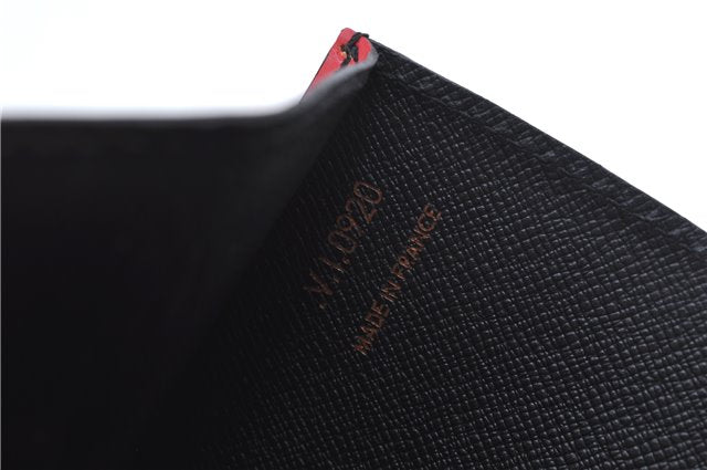 Authentic Louis Vuitton Epi Arts Deco Clutch Bag Red M52637 LV J8370