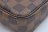 Authentic Louis Vuitton Damier Pochette Billets Macao Clutch Bag N61739 LV J8371