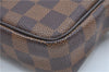 Authentic Louis Vuitton Damier Pochette Billets Macao Clutch Bag N61739 LV J8371