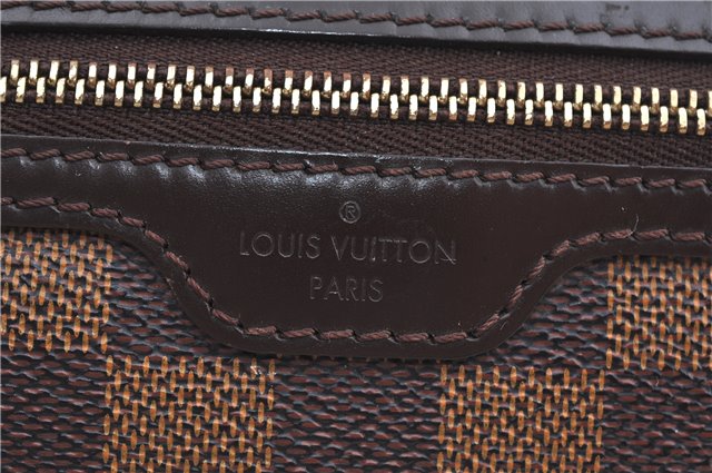 Authentic Louis Vuitton Damier Pochette Billets Macao Clutch Bag N61739 LV J8371