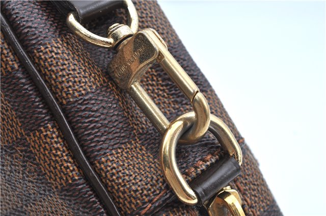 Authentic Louis Vuitton Damier Pochette Billets Macao Clutch Bag N61739 LV J8371