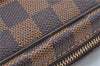 Authentic Louis Vuitton Damier Pochette Billets Macao Clutch Bag N61739 LV J8371