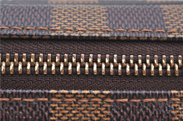 Authentic Louis Vuitton Damier Pochette Billets Macao Clutch Bag N61739 LV J8371