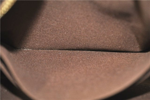 Authentic Louis Vuitton Damier Pochette Billets Macao Clutch Bag N61739 LV J8371