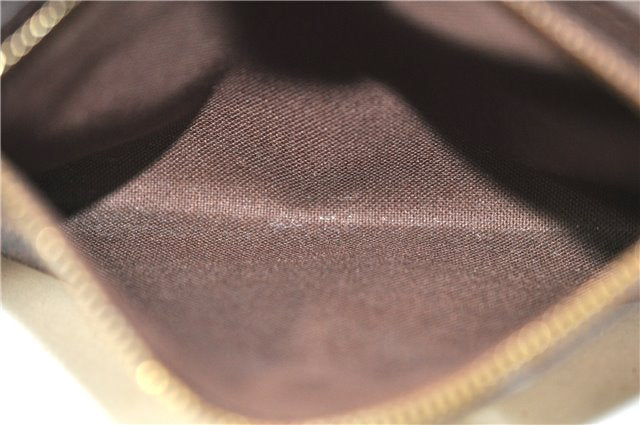 Authentic Louis Vuitton Damier Pochette Billets Macao Clutch Bag N61739 LV J8371