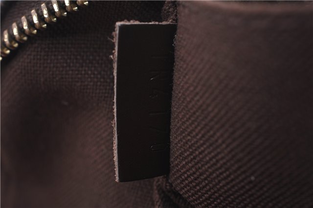 Authentic Louis Vuitton Damier Pochette Billets Macao Clutch Bag N61739 LV J8371