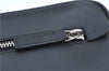 Authentic GUCCI Clutch Hand Bag Purse Leather 0141130 Black J8377
