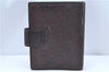 Authentic GUCCI Guccissima Agenda Notebook Cover Leather 115240 Brown J8413