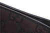 Authentic GUCCI Guccissima Agenda Notebook Cover Leather 115240 Brown J8413