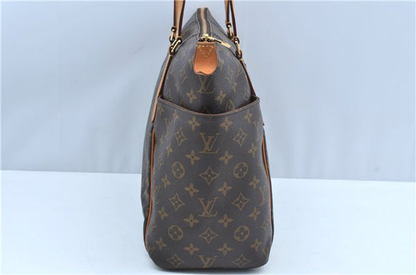 Authentic Louis Vuitton Monogram Totally MM Shoulder Tote Bag M41015 LV J8415