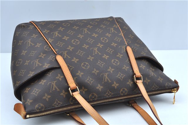 Authentic Louis Vuitton Monogram Totally MM Shoulder Tote Bag M41015 LV J8415