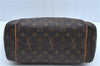 Authentic Louis Vuitton Monogram Totally MM Shoulder Tote Bag M41015 LV J8415