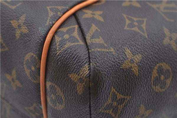 Authentic Louis Vuitton Monogram Totally MM Shoulder Tote Bag M41015 LV J8415