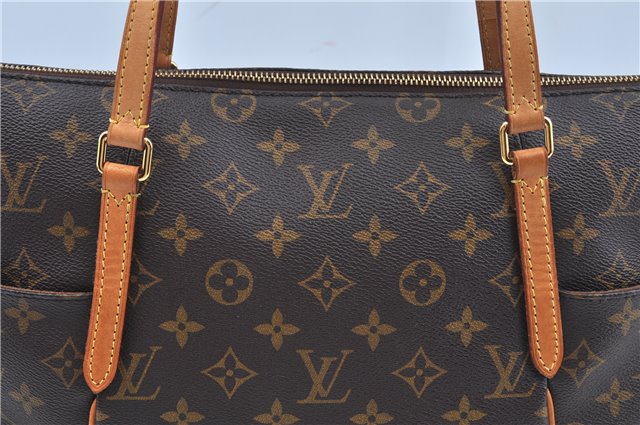 Authentic Louis Vuitton Monogram Totally MM Shoulder Tote Bag M41015 LV J8415