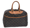 Authentic Louis Vuitton Monogram Deauville Hand Bag M47270 LV J8422