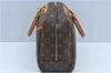 Authentic Louis Vuitton Monogram Deauville Hand Bag M47270 LV J8422
