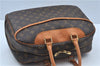 Authentic Louis Vuitton Monogram Deauville Hand Bag M47270 LV J8422