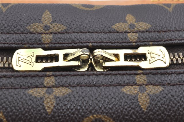 Authentic Louis Vuitton Monogram Deauville Hand Bag M47270 LV J8422