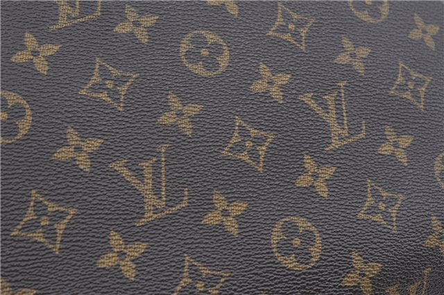 Authentic Louis Vuitton Monogram Deauville Hand Bag M47270 LV J8422