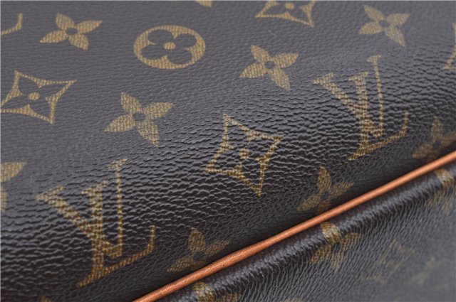 Authentic Louis Vuitton Monogram Deauville Hand Bag M47270 LV J8422