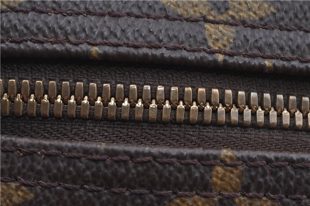 Authentic Louis Vuitton Monogram Deauville Hand Bag M47270 LV J8422