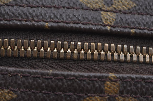 Authentic Louis Vuitton Monogram Deauville Hand Bag M47270 LV J8422