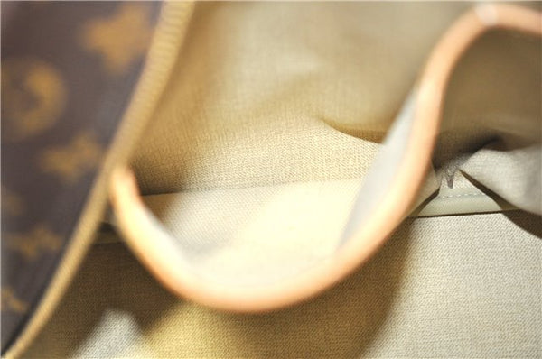 Authentic Louis Vuitton Monogram Deauville Hand Bag M47270 LV J8422