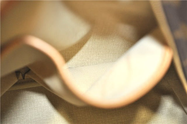 Authentic Louis Vuitton Monogram Deauville Hand Bag M47270 LV J8422