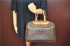 Authentic Louis Vuitton Monogram Deauville Hand Bag M47270 LV J8422
